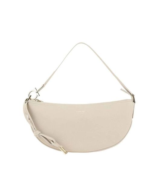 Ferragamo Natural Leder Hobo Schultertasche