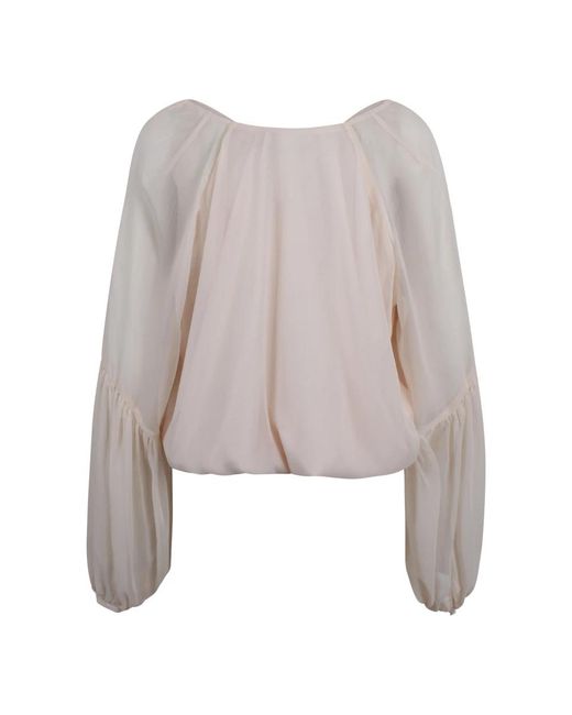 ROTATE BIRGER CHRISTENSEN Natural Blouses