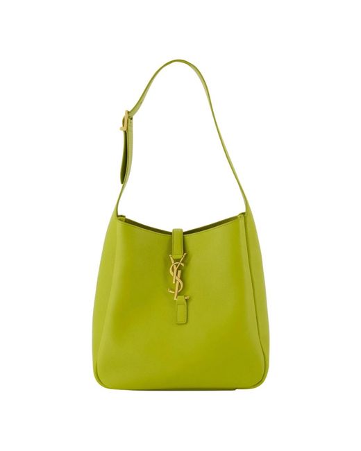 Saint Laurent Green Shoulder Bags