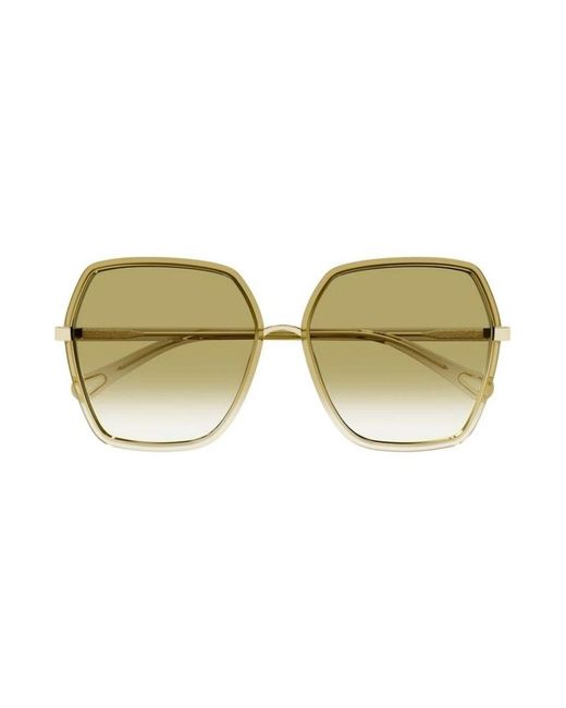 Chloé Metallic Sunglasses