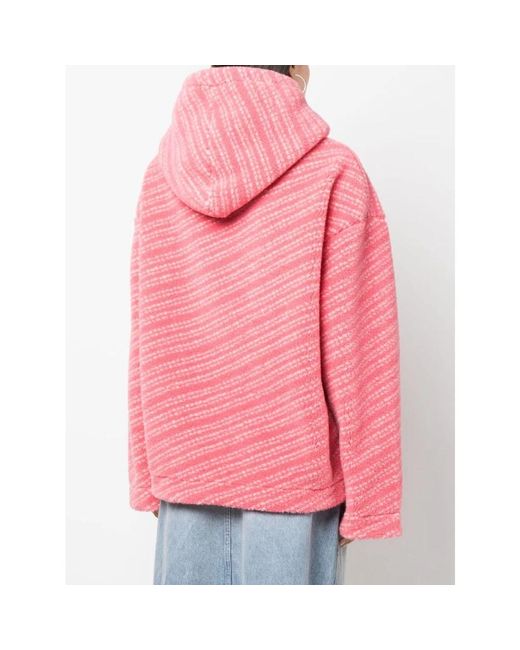J.W. Anderson Pink Rosa relaxed fit sweatshirt