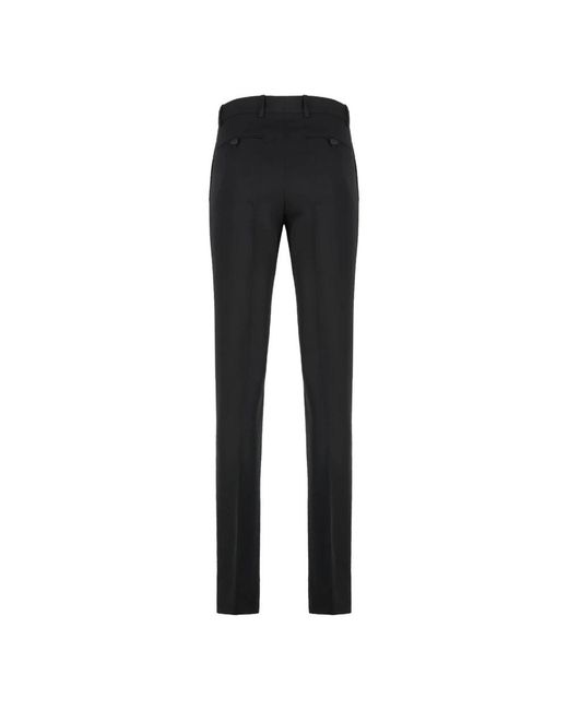 Versace Black Slim-Fit Trousers