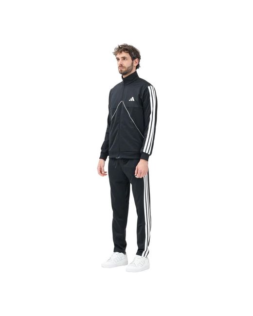 Adidas Fitness ,Zwart ,Zwart Jumpsuit Tricot Geïnspireerd in het Blue voor heren