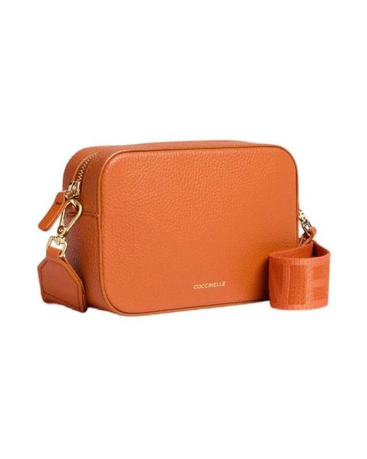 Coccinelle Orange Cross Body Bags