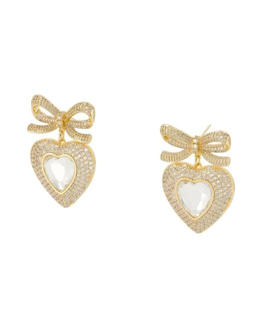 Earrings di Self-Portrait in Metallic