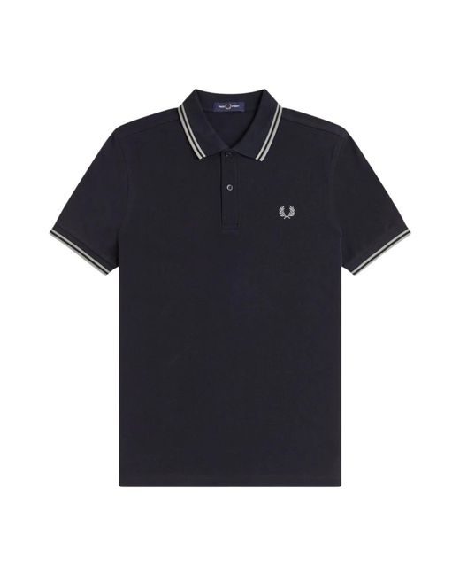 Fred Perry Blue Polo Shirts for men