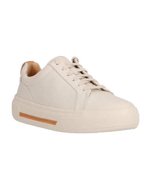 Clarks White Sneakers