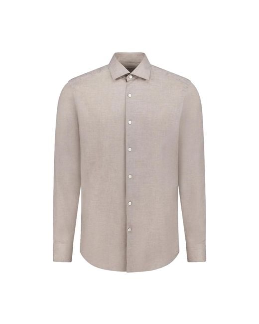 Zegna Gray Casual Shirts for men