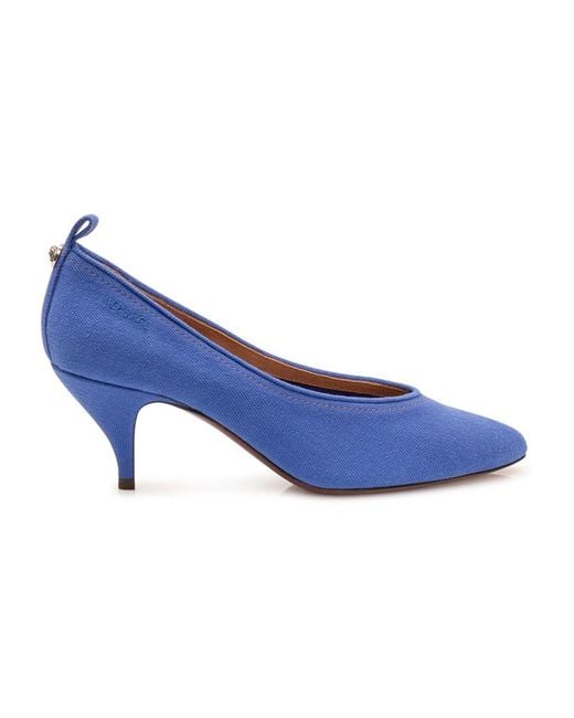 Versace Blue Pump T.65 Fabric