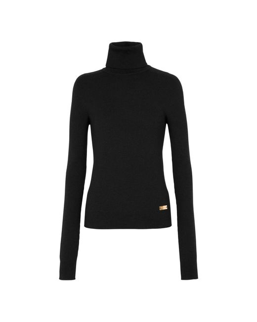 Turtlenecks di Balmain in Black