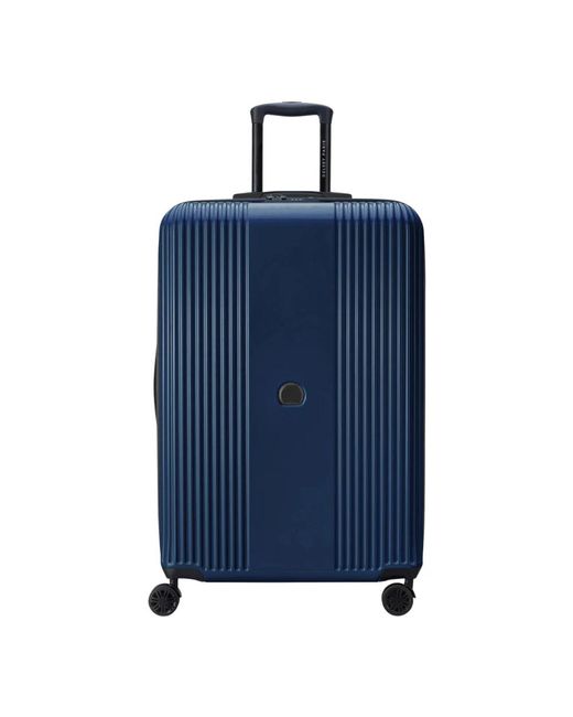 Large Suitcases di Delsey in Blue