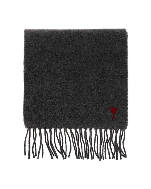 Winter Scarves di AMI in Black da Uomo