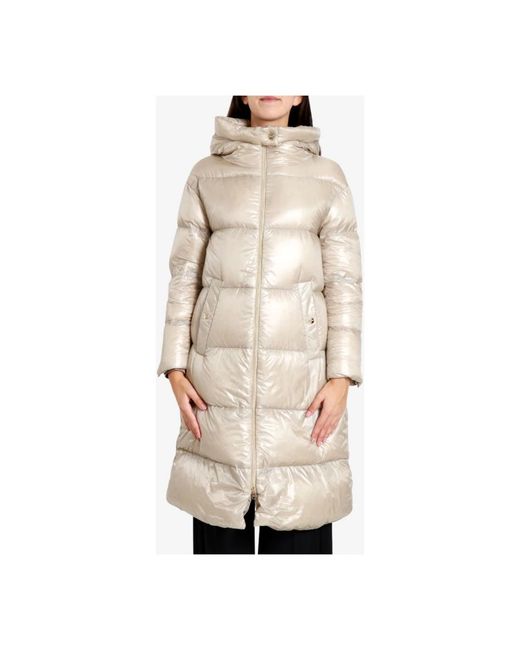 Herno Jassen ,Nylon Parka in het Natural
