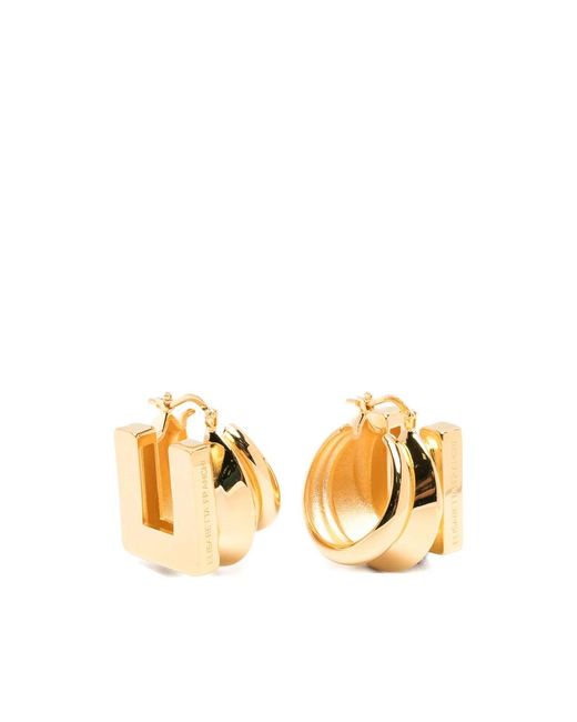 Elisabetta Franchi Metallic Earrings