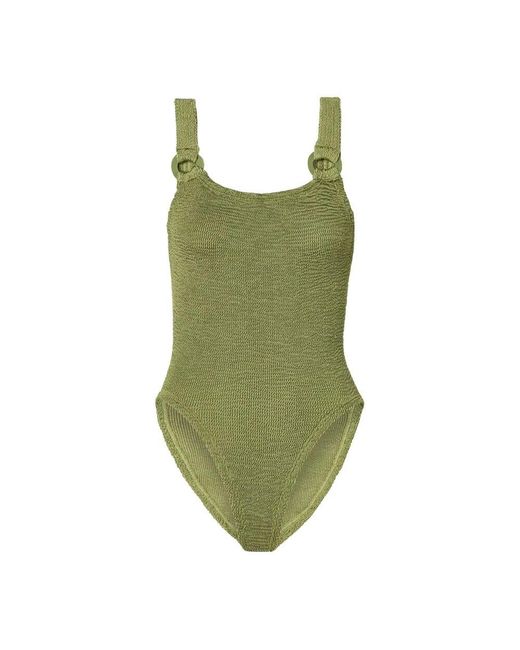 One-Piece Hunza G en coloris Green