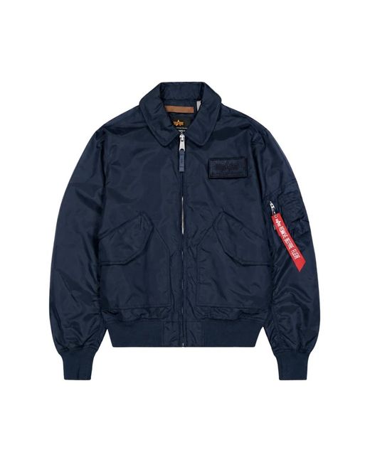 Alpha Industries Cwu-36/P Tt Light Bomberjack in het Blue voor heren