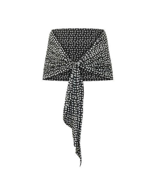 Chiara Boni Black Scarves