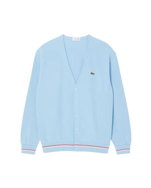 Lacoste Blue Cardigans for men