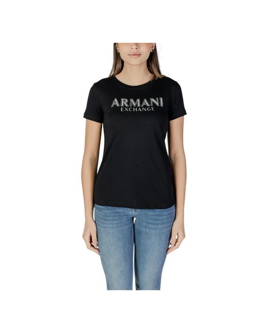 ARMANI EXCHANGE T-Shirts in het Black