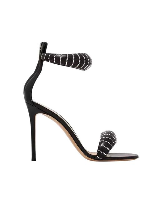 Gianvito Rossi Black High Heel Sandals