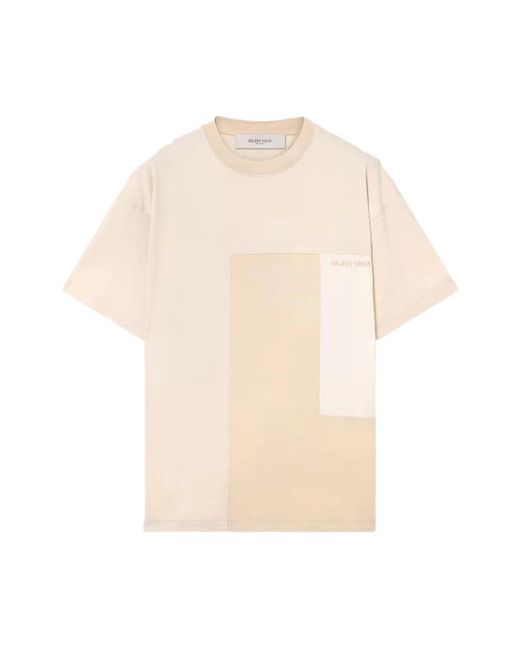 Golden Goose Deluxe Brand Natural T-Shirts for men