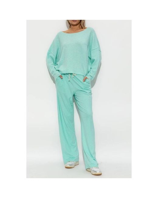American Vintage Blue Round-Neck Knitwear