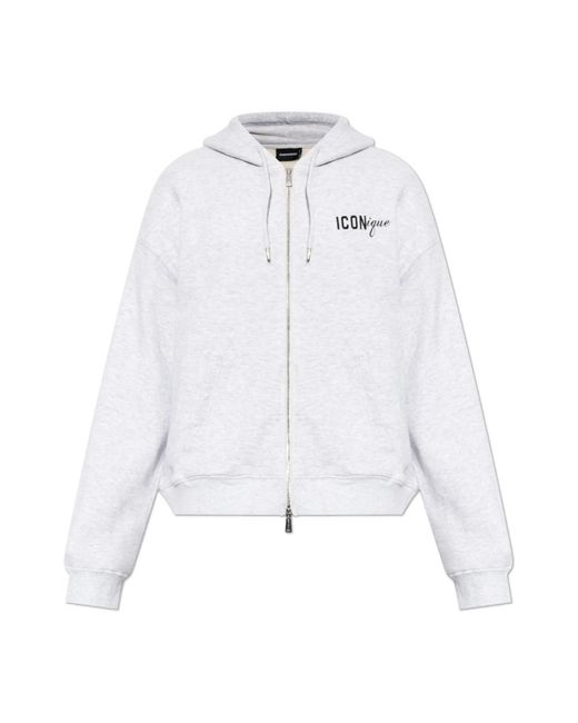 DSquared² Hoodie in het White voor heren