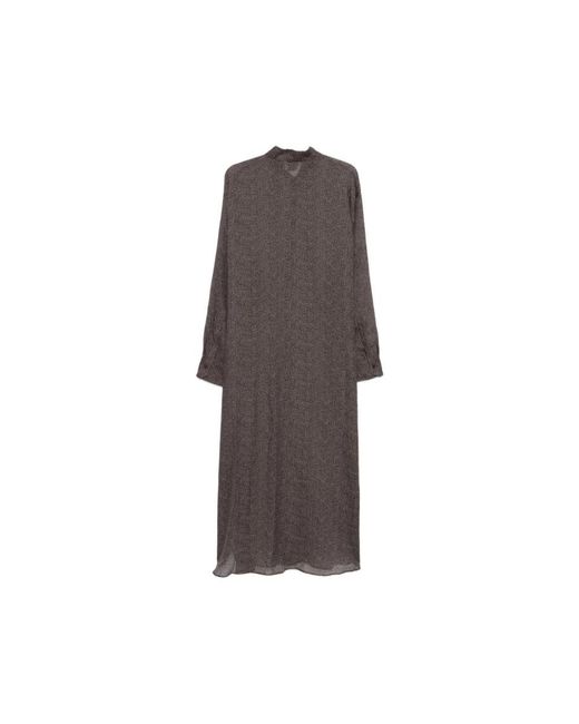 Alysi Brown Shirt Dresses