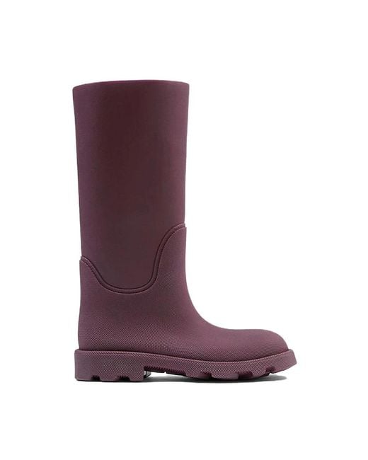 Burberry Purple Rain Boots for men