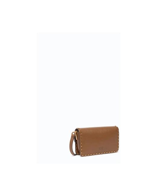 Pinko Brown Cross Body Bags