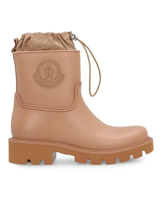 Moncler Rain Boots in het Brown
