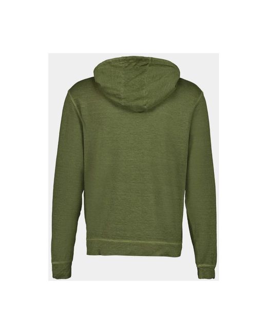 120% Lino Green Hoodies for men