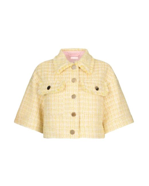 Liu Jo Metallic Tweed Jackets