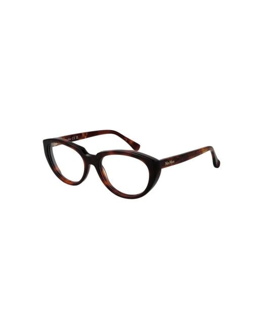 Glasses Max Mara de color Black