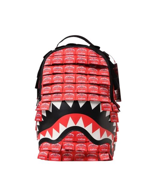 Sprayground Backpacks in het Red voor heren