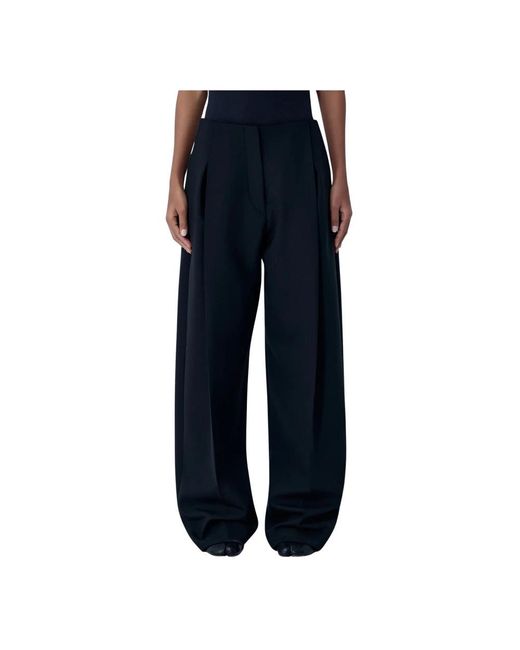 Sportmax Blue Wide Trousers