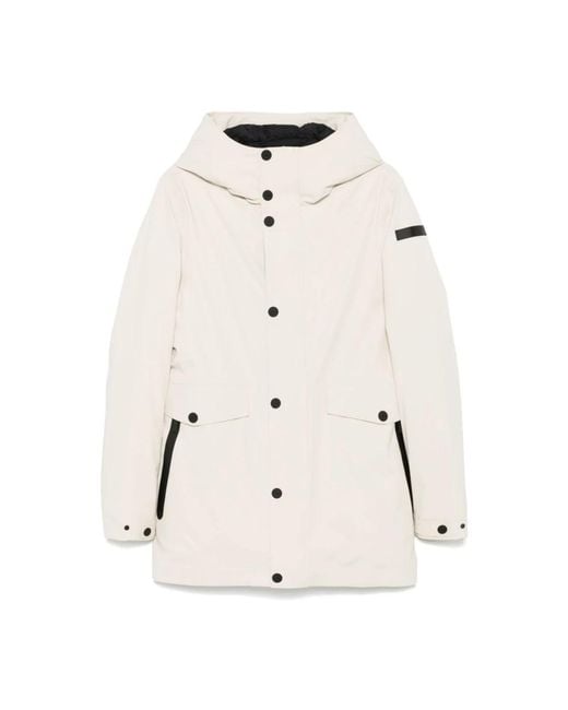 Rrd Jassen ,Wit ,Egg Floating Parka in het Natural voor heren