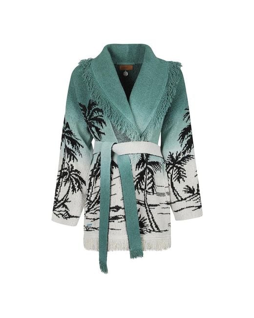 Alanui Green Cardigans