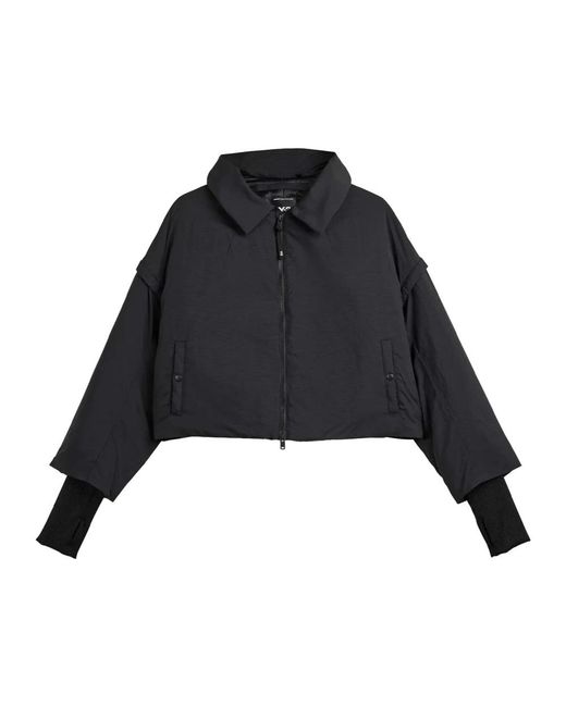 Adidas Y-3 Padded Liner Jacket in het Black