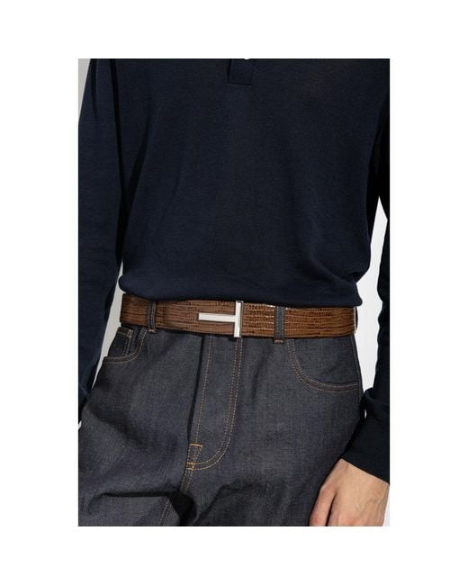 Belts di Tom Ford in Brown da Uomo
