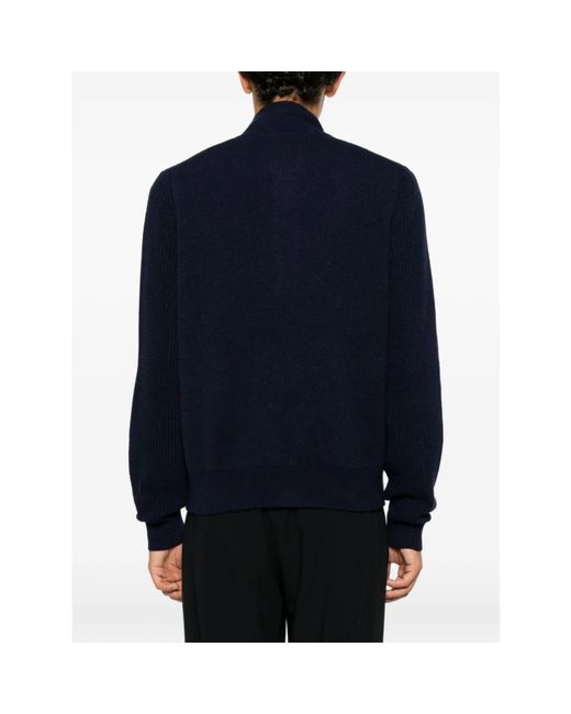 Cardigans Lardini de hombre de color Blue