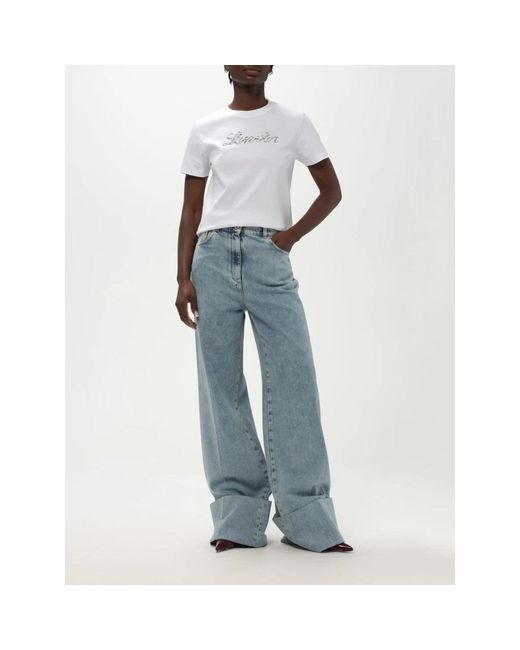 Lanvin White T-Shirts