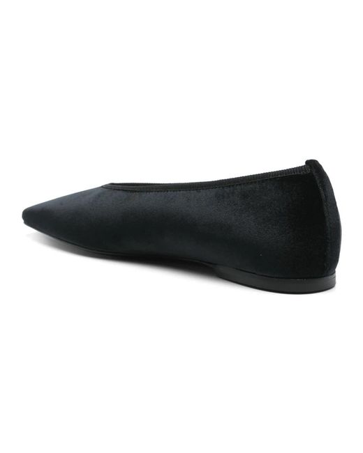 Totême Black Ballerinas