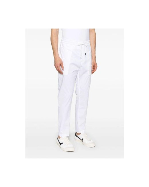 Dondup Weiße Stylische Hose in White für Herren