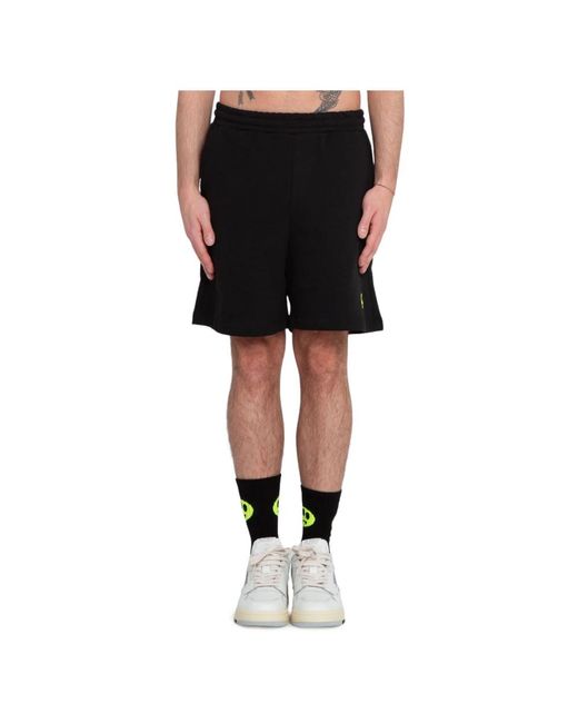 Barrow Iconic smile shorts in Black für Herren