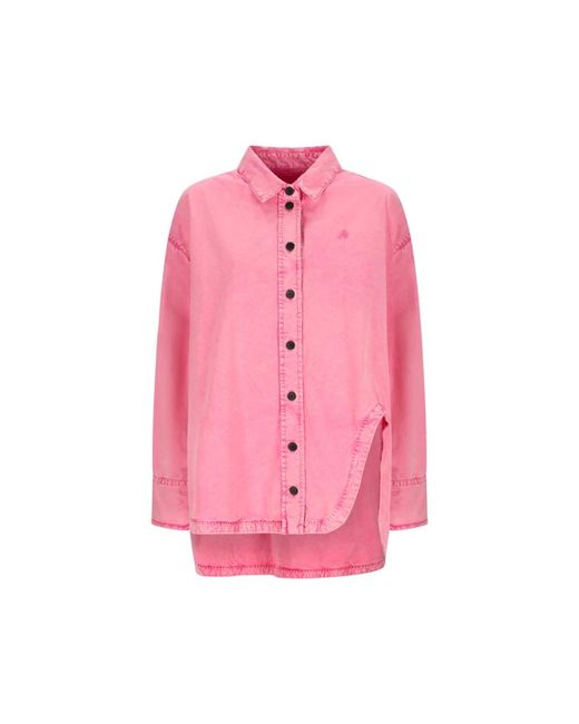 The Attico Pink Denim Jackets
