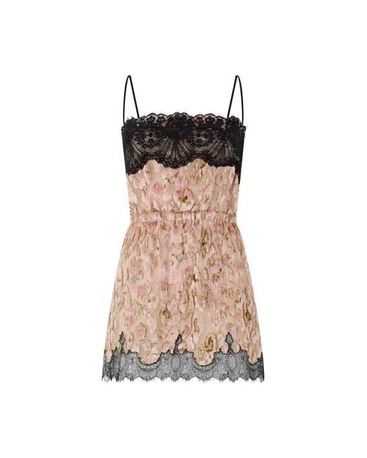 Roberto Cavalli Brown Party Dresses