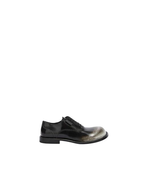Moschino Black Laced Shoes for men