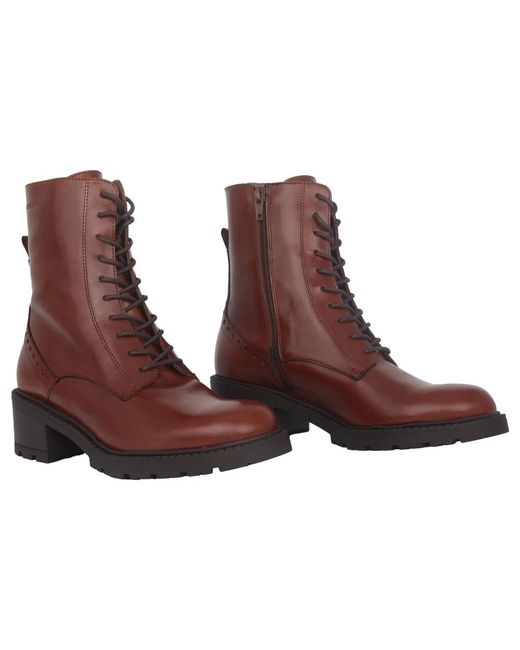 Lace-Up Boots di Wonders in Brown