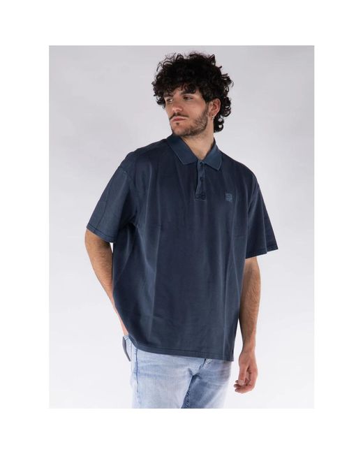 Timberland Denim polo shirt in Blue für Herren